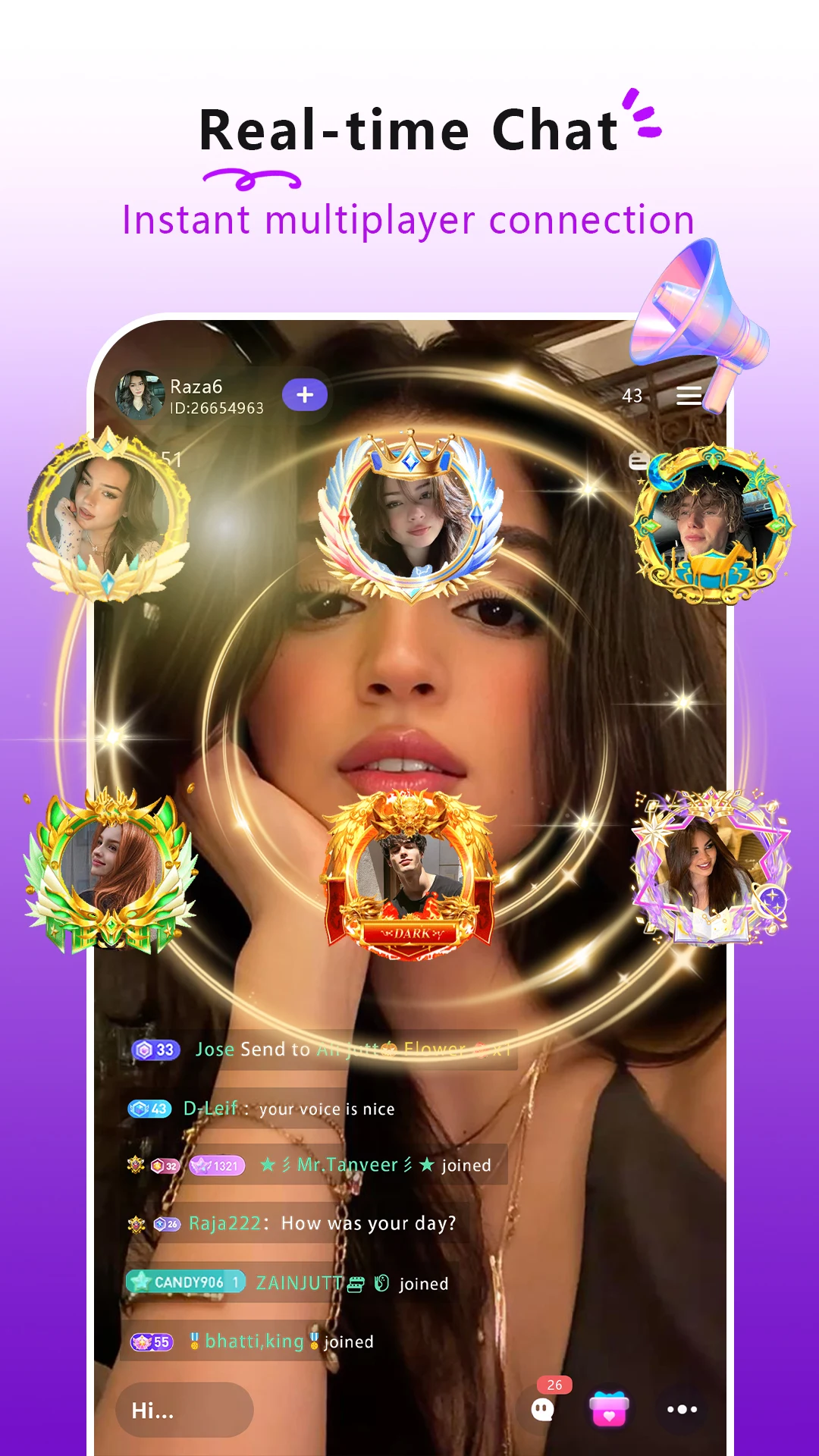 Asha Live : Group Chat Room screenshot